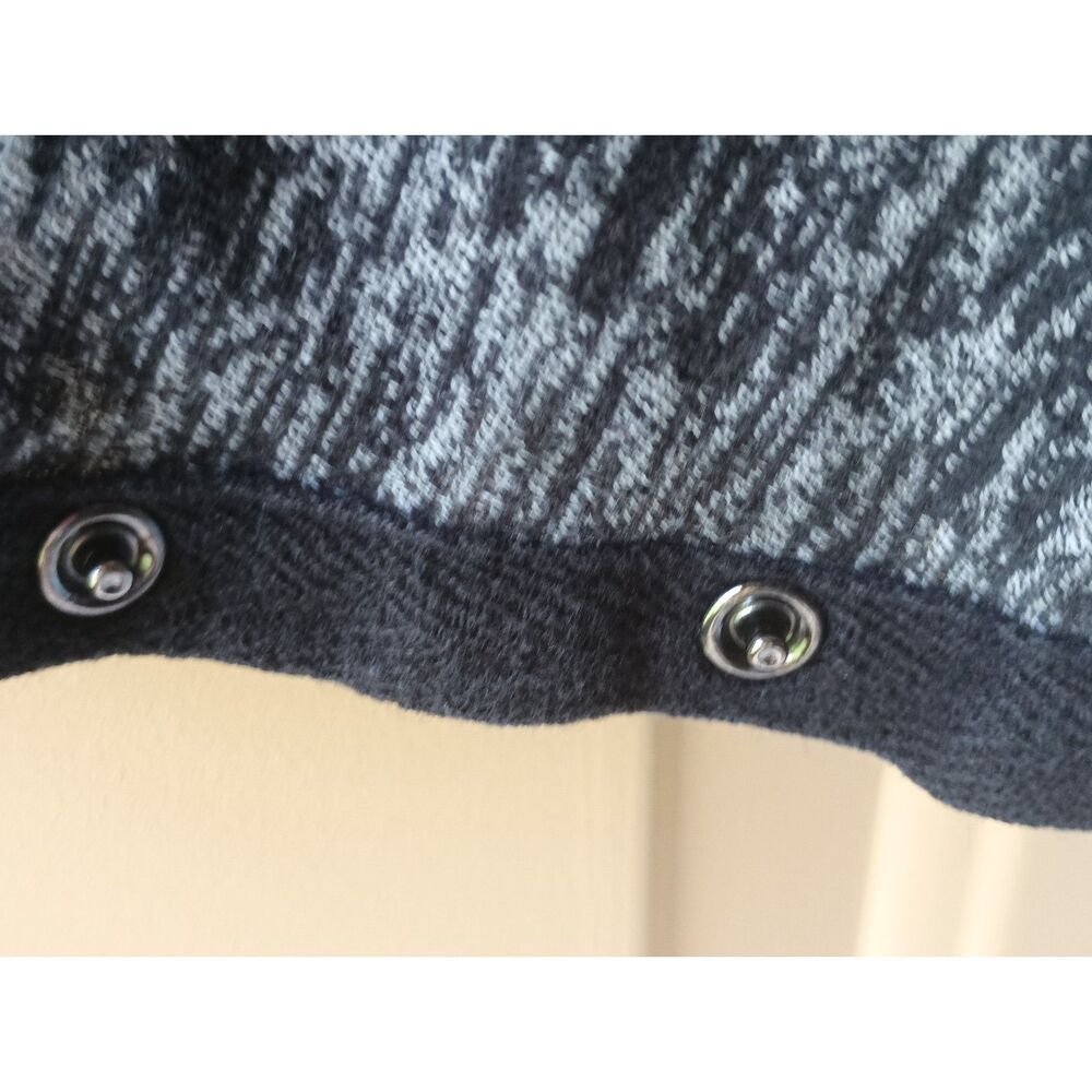 DKNY Jeans Space Dye Convertible Multi-Way Loop Scarf Cardigan Size L - Picture 5 of 7